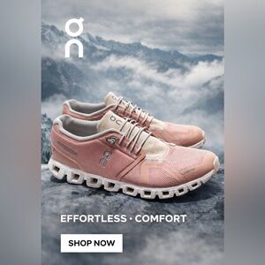 ON Cloud Shoes Women's Pink Athletic Shoes